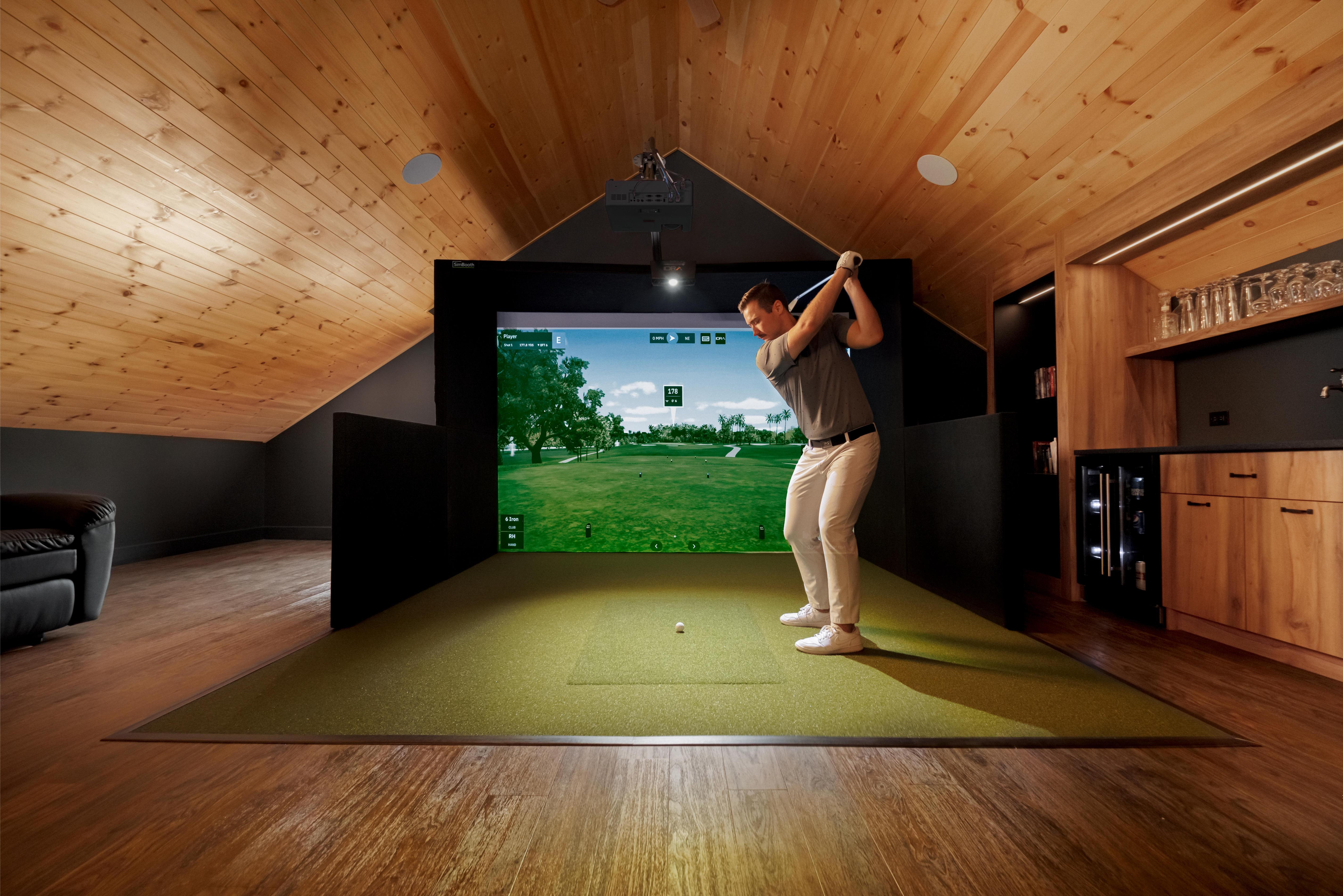 SimBooth Kit 2 Golf Simulator Package