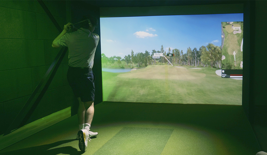 SimBooth 1 Golf Simulator Enclosure